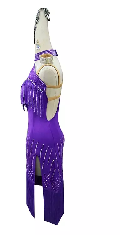 Latin Dance Dress | Custom - Made | QY28