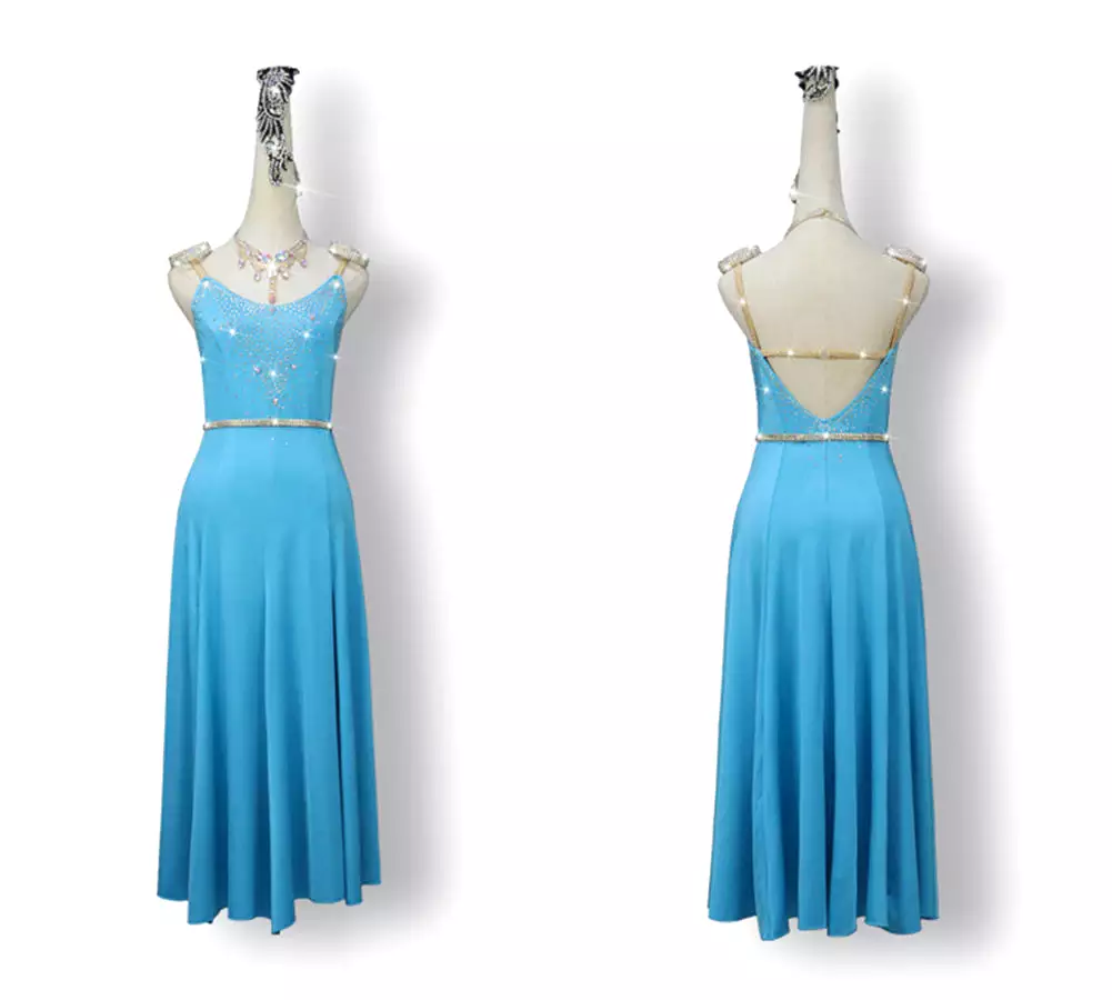 Latin Dance Dress | Custom - Made | QY35