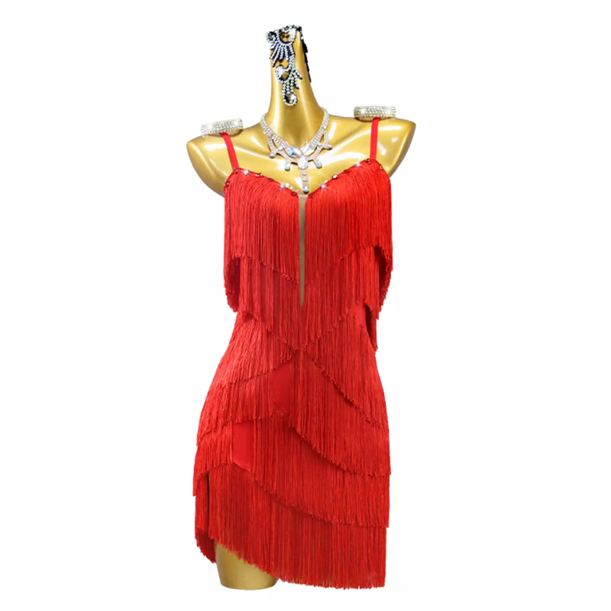 Latin Dance Dress | Custom - Made | QY48