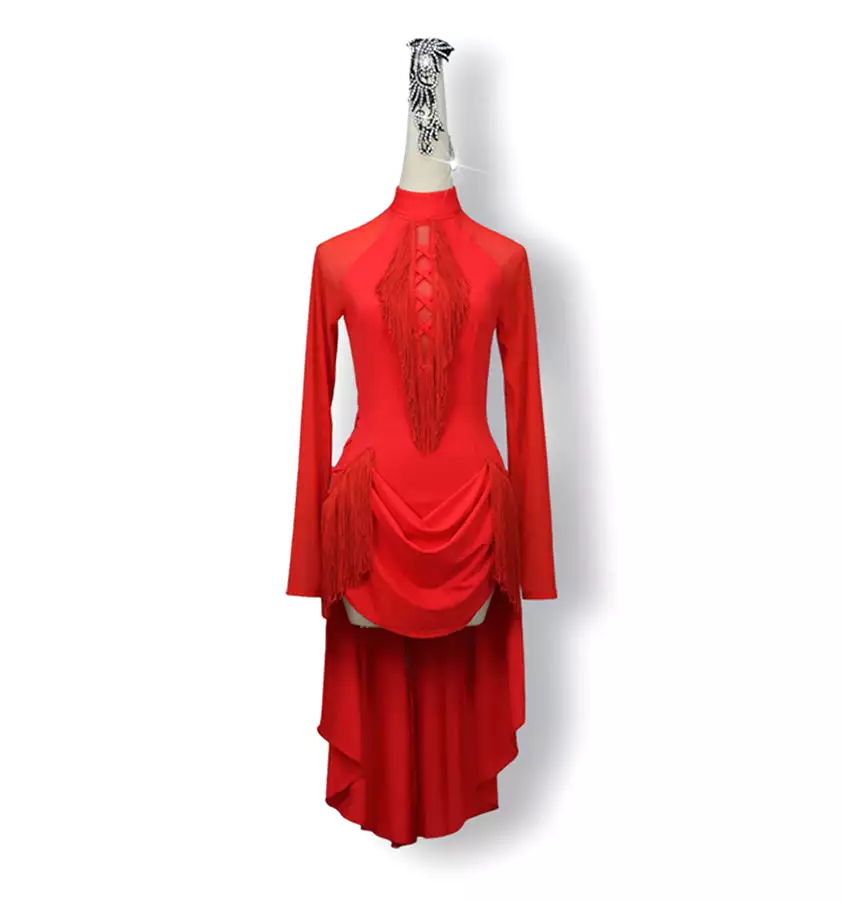 Latin Dance Dress | Custom - Made |QY23