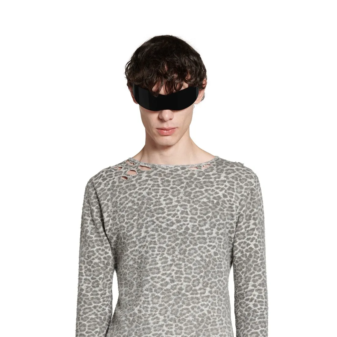      Leopard Sweater in Brown 