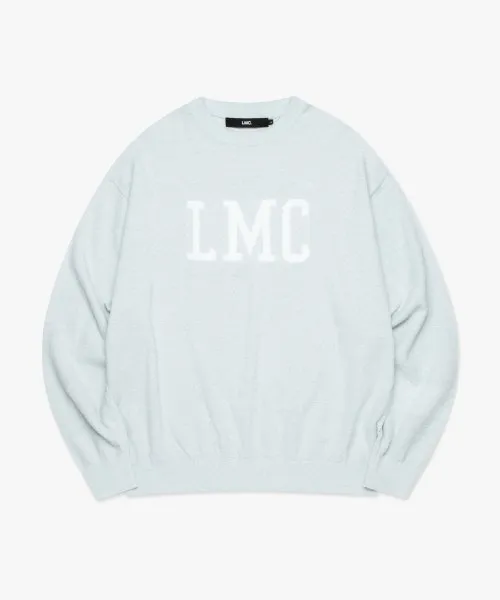 LMC  |Unisex Street Style Long Sleeves Plain Logo Sweaters