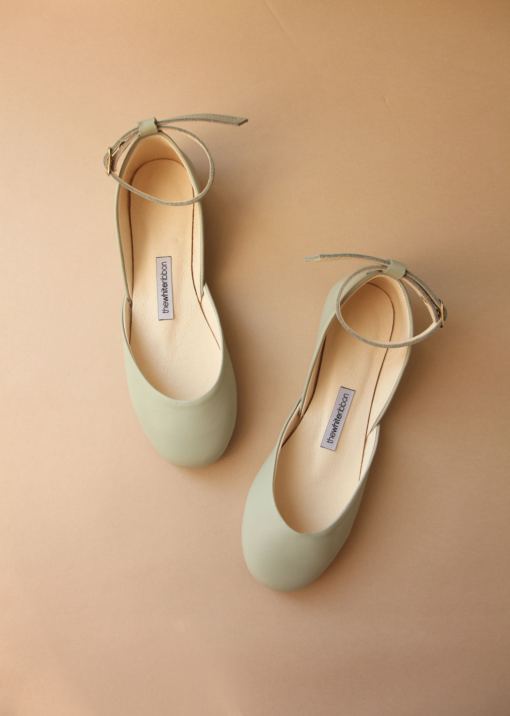 LUNA BALLET FLATS – PASTEL MINT