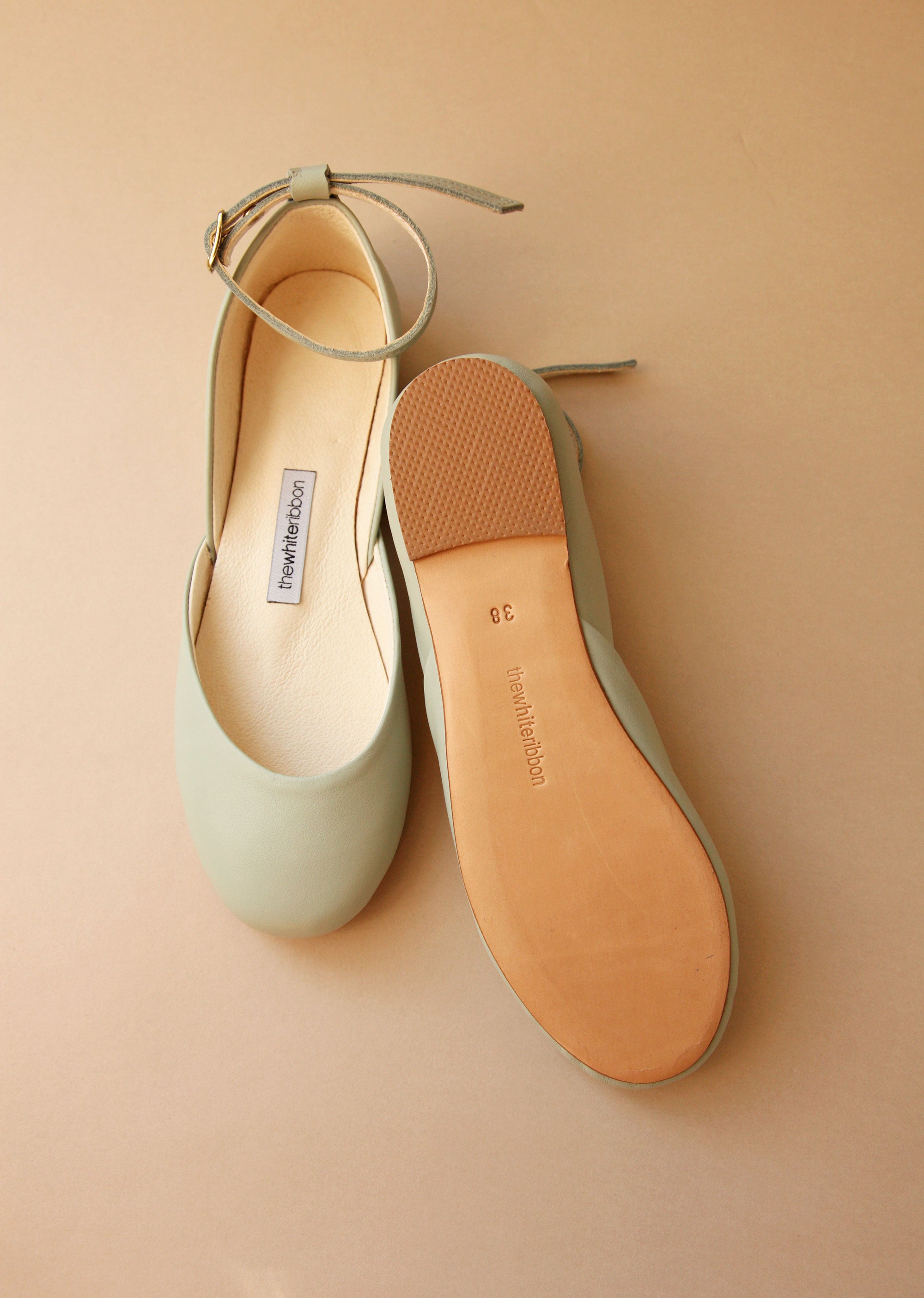 LUNA BALLET FLATS – PASTEL MINT