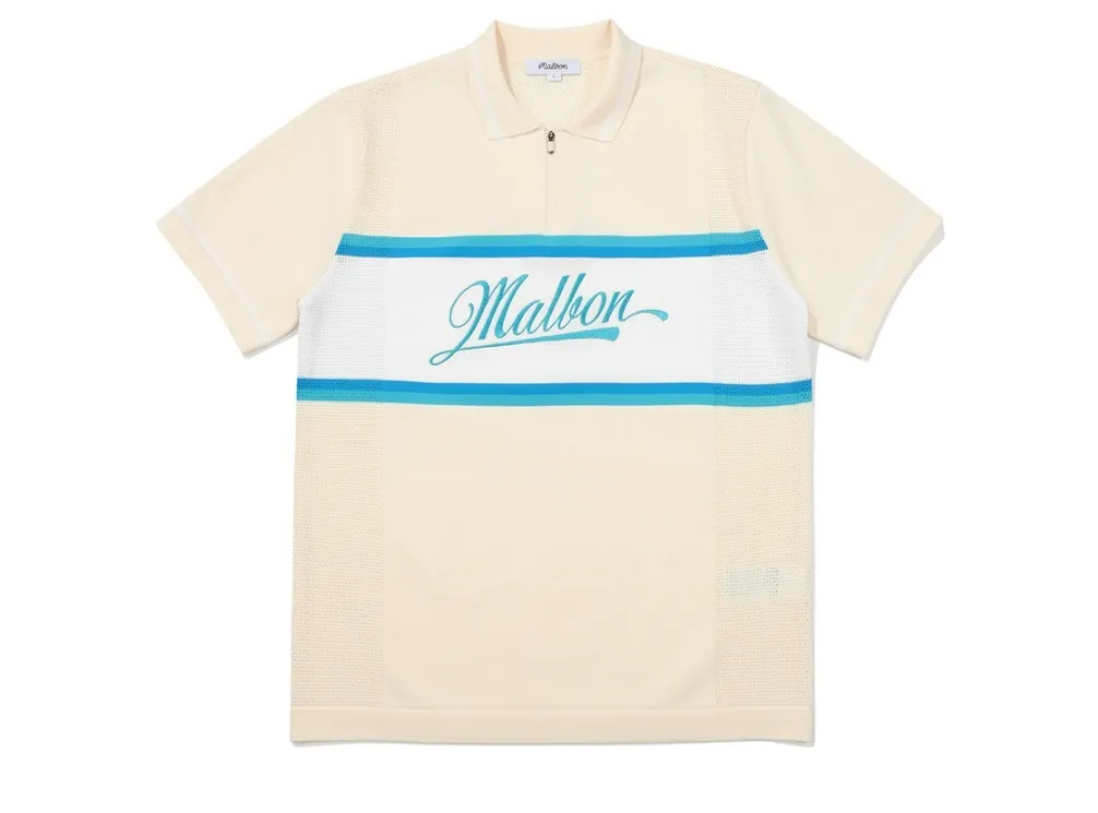 Malbon Golf  |Street Style Plain Short Sleeves Logo Sweaters