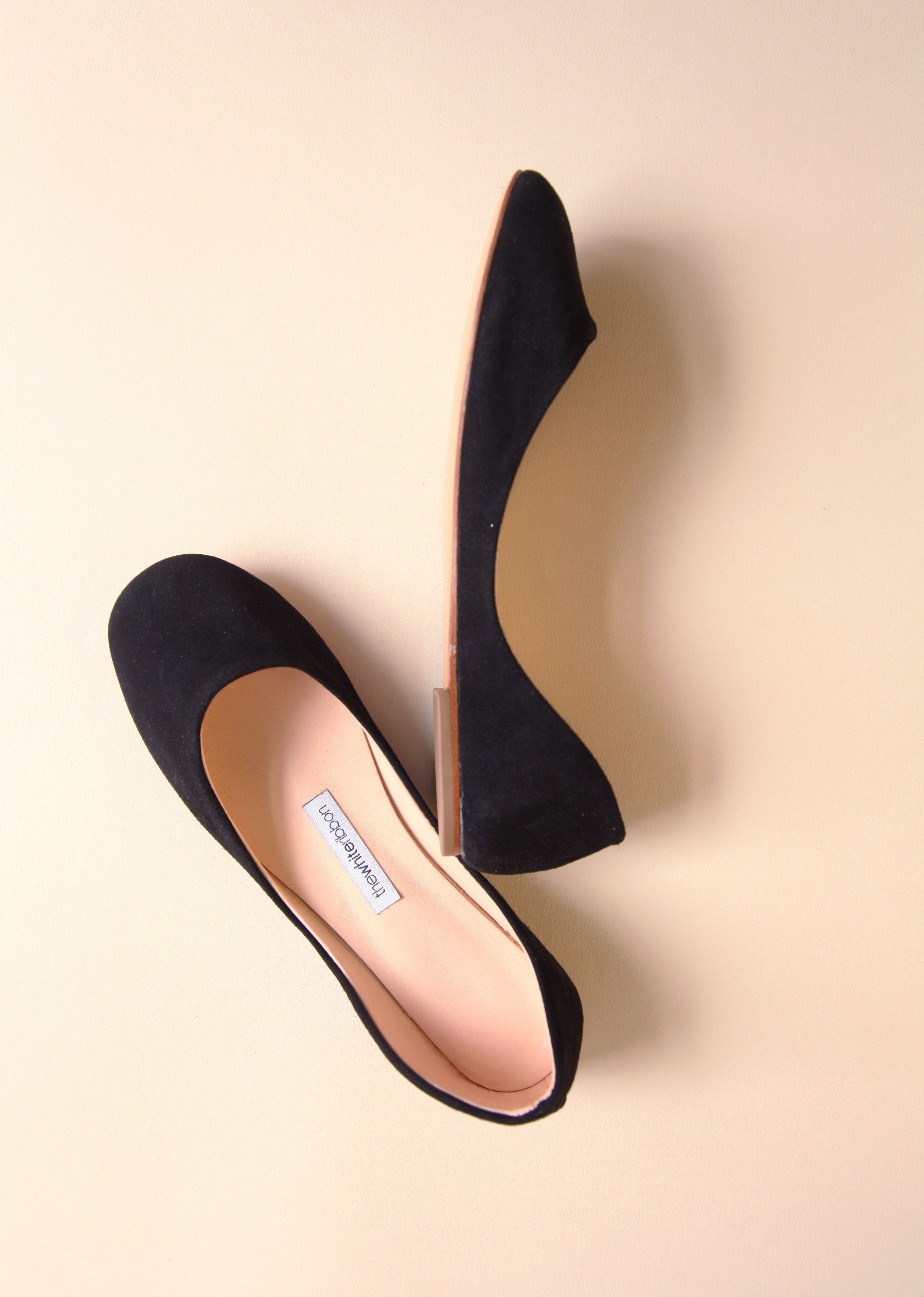 MILA BALLET FLATS – BLACK NUBUCK