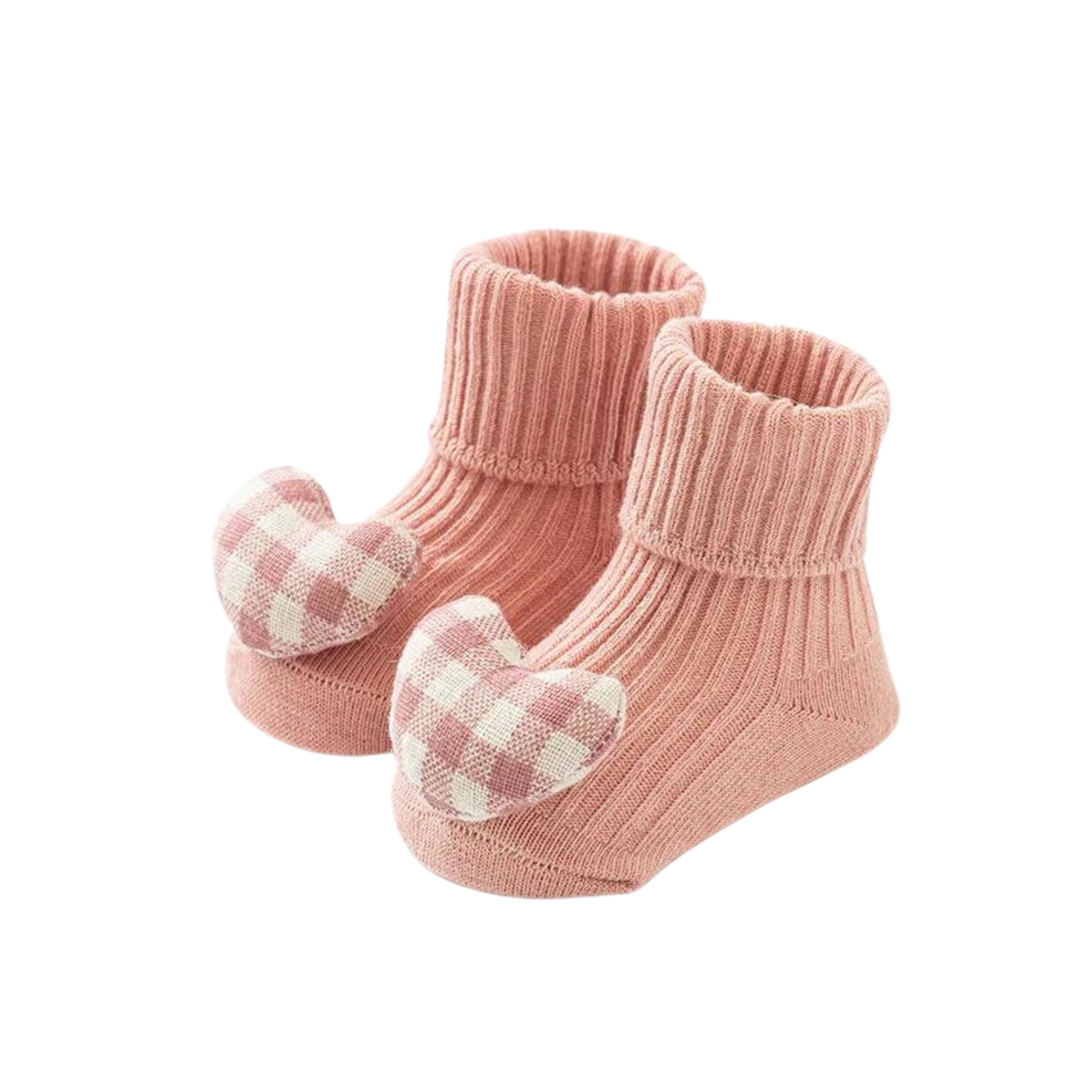 Non-Slip 3D Baby Floor Socks in King of the Jungle