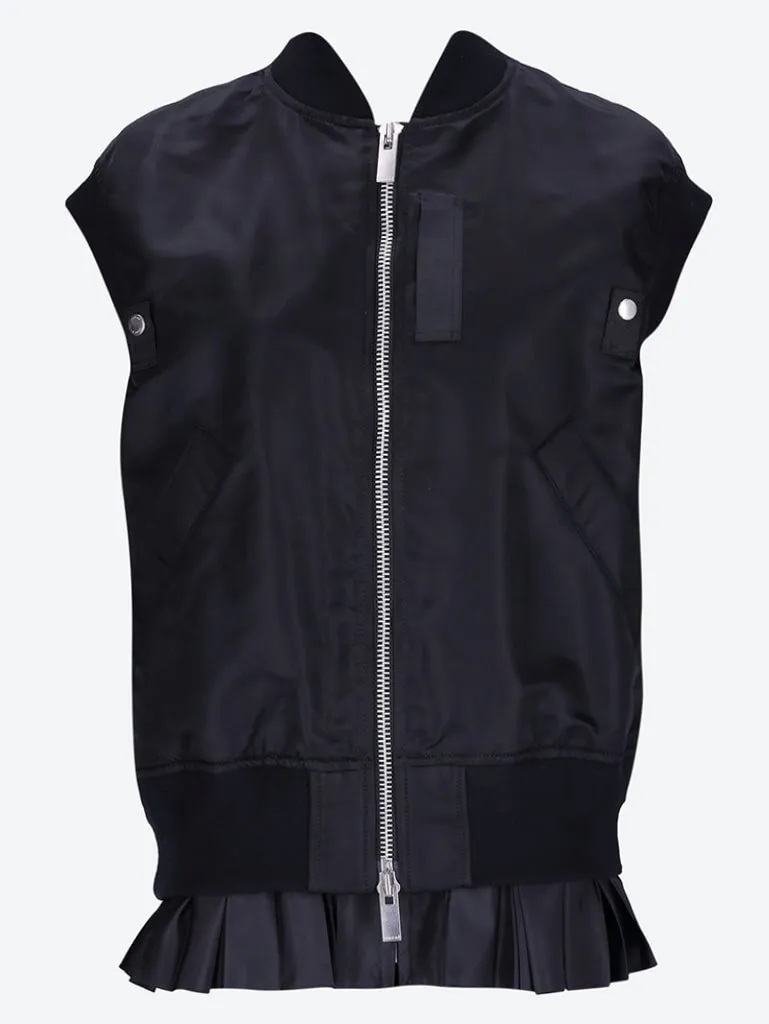 Nylon twill jacket