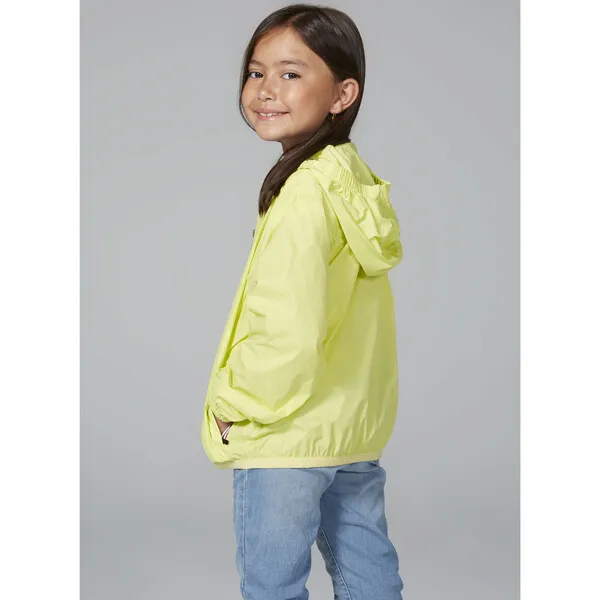 O8 Lifestyle Sam Packable Rain Jacket, Citrus