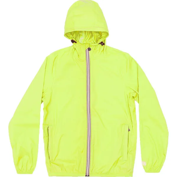 O8 Lifestyle Sam Packable Rain Jacket, Citrus