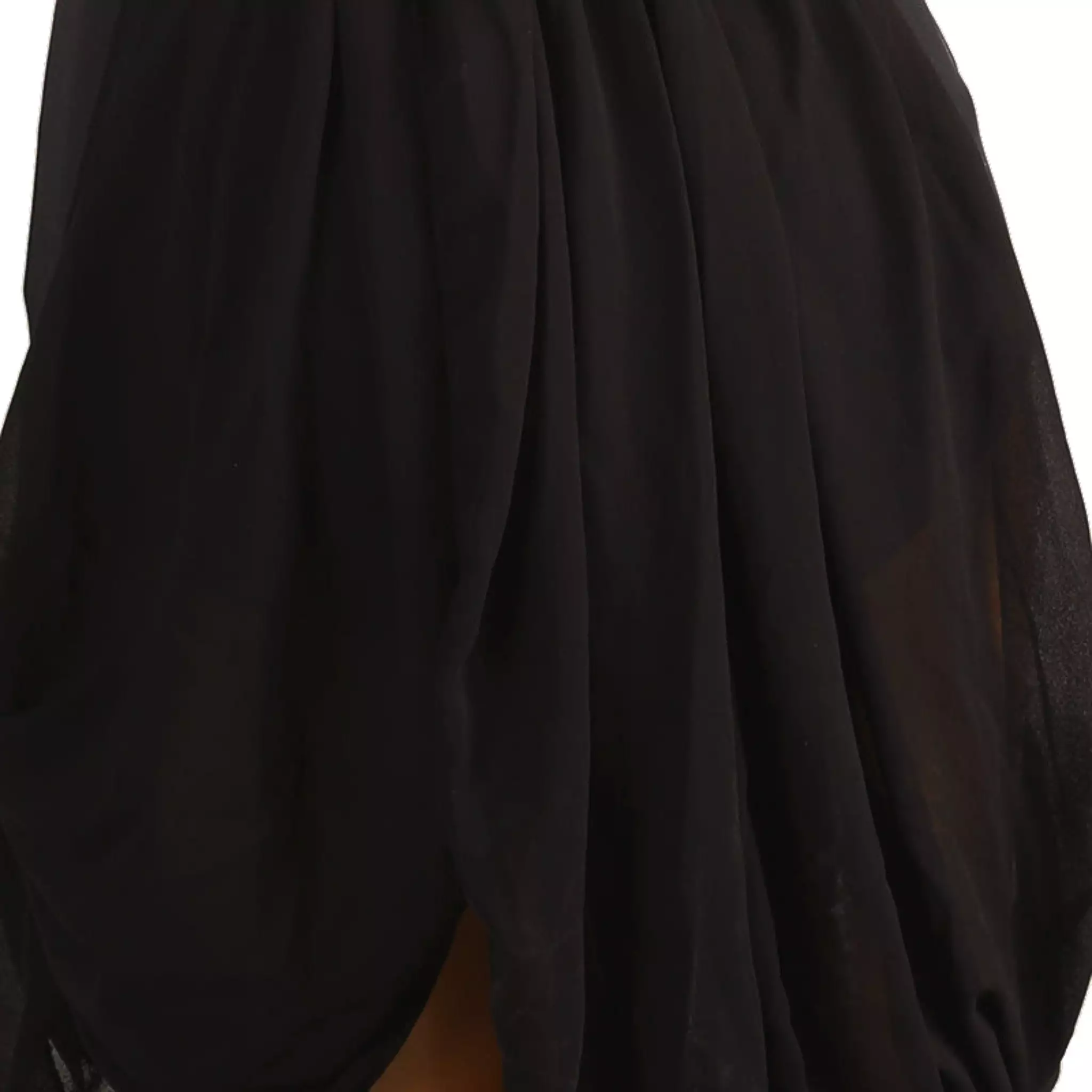 Obsidian Latin Dress with Draped Skirt | LQ467