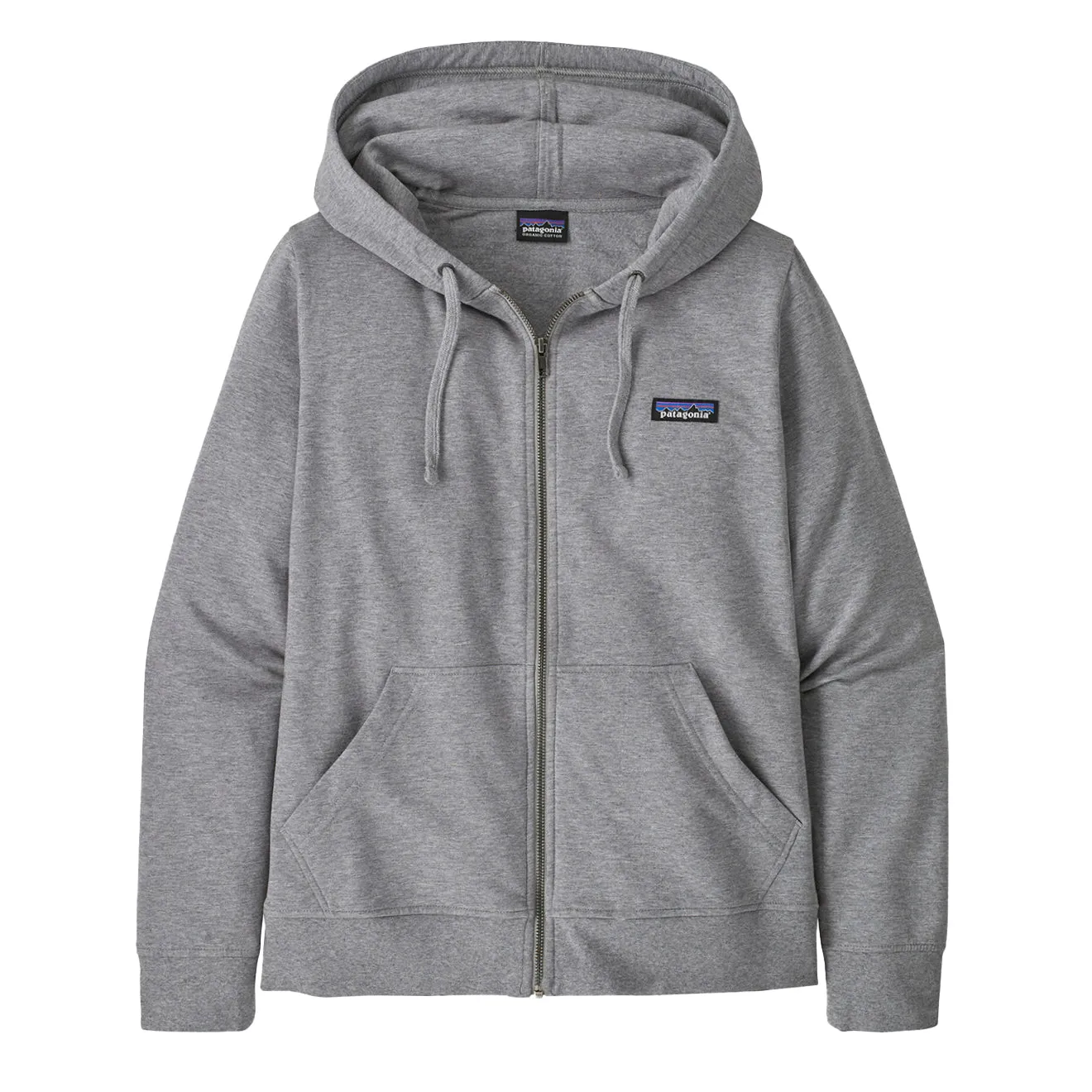 Patagonia Womens Ahnya Full-zip Fleece Hoody Salt Grey Heather