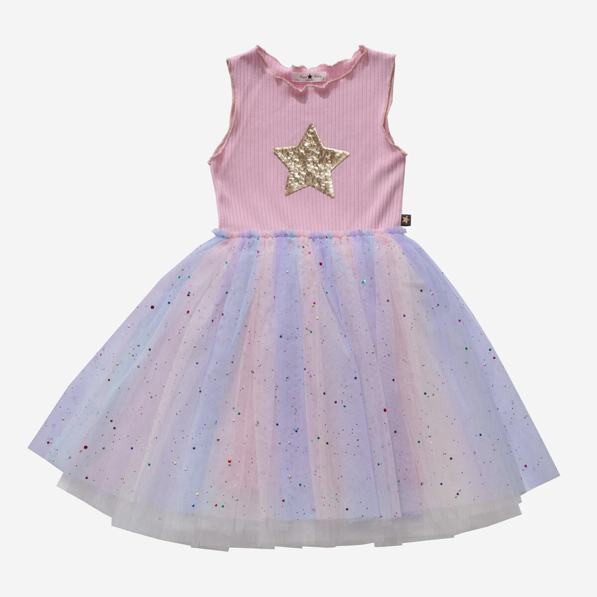 Petite Hailey Bella Tutu Dress - Purple