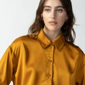 Satin Oversized Shirt