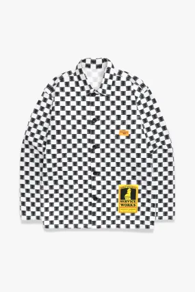 Service Works - Coverall Jacket - Mono Checker