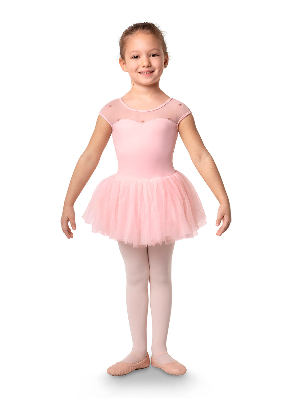 *Special Order* Bloch Cap Sleeve Tutu Leotard - CL3122