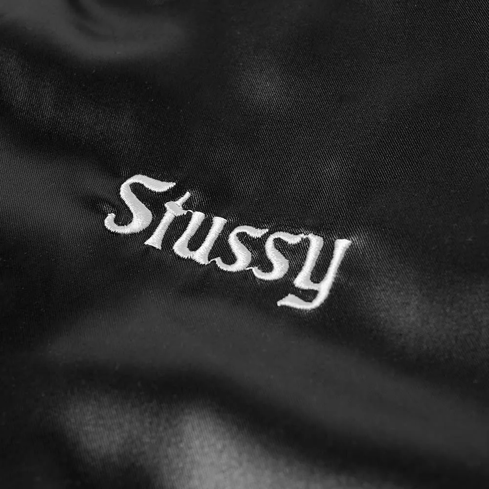 Stussy California Satin JacketBlack