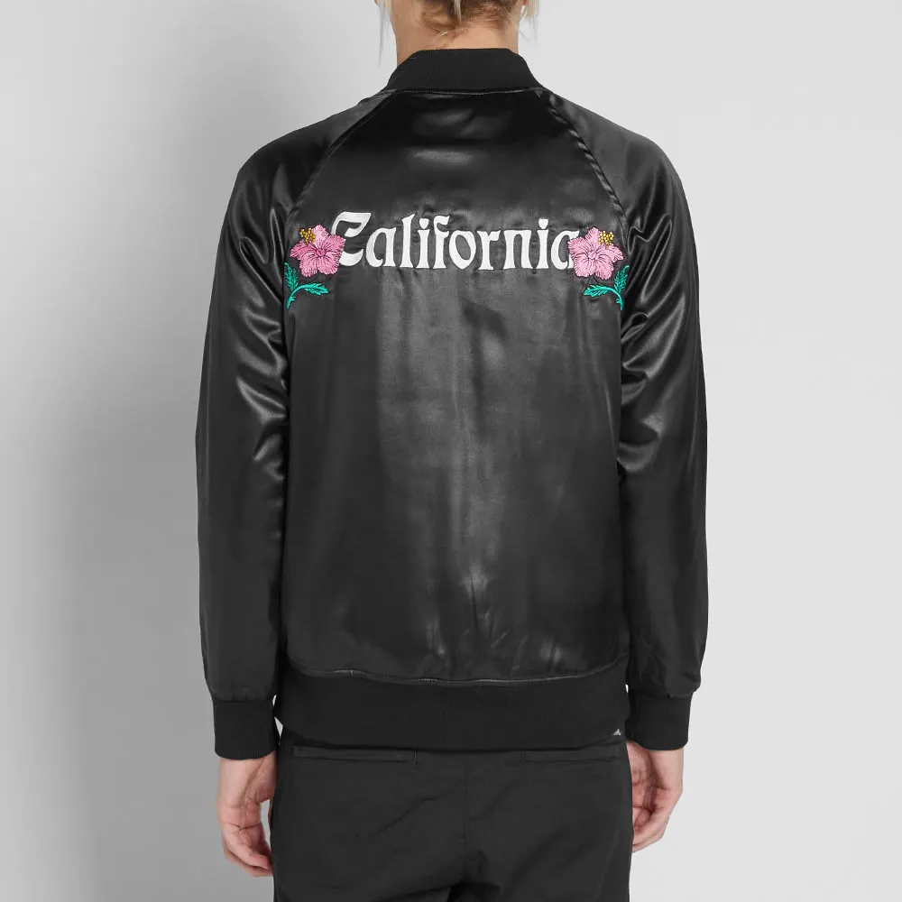 Stussy California Satin JacketBlack