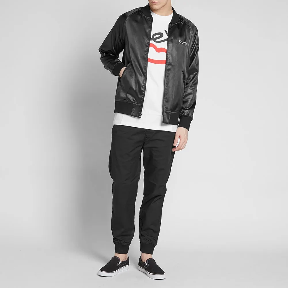 Stussy California Satin JacketBlack