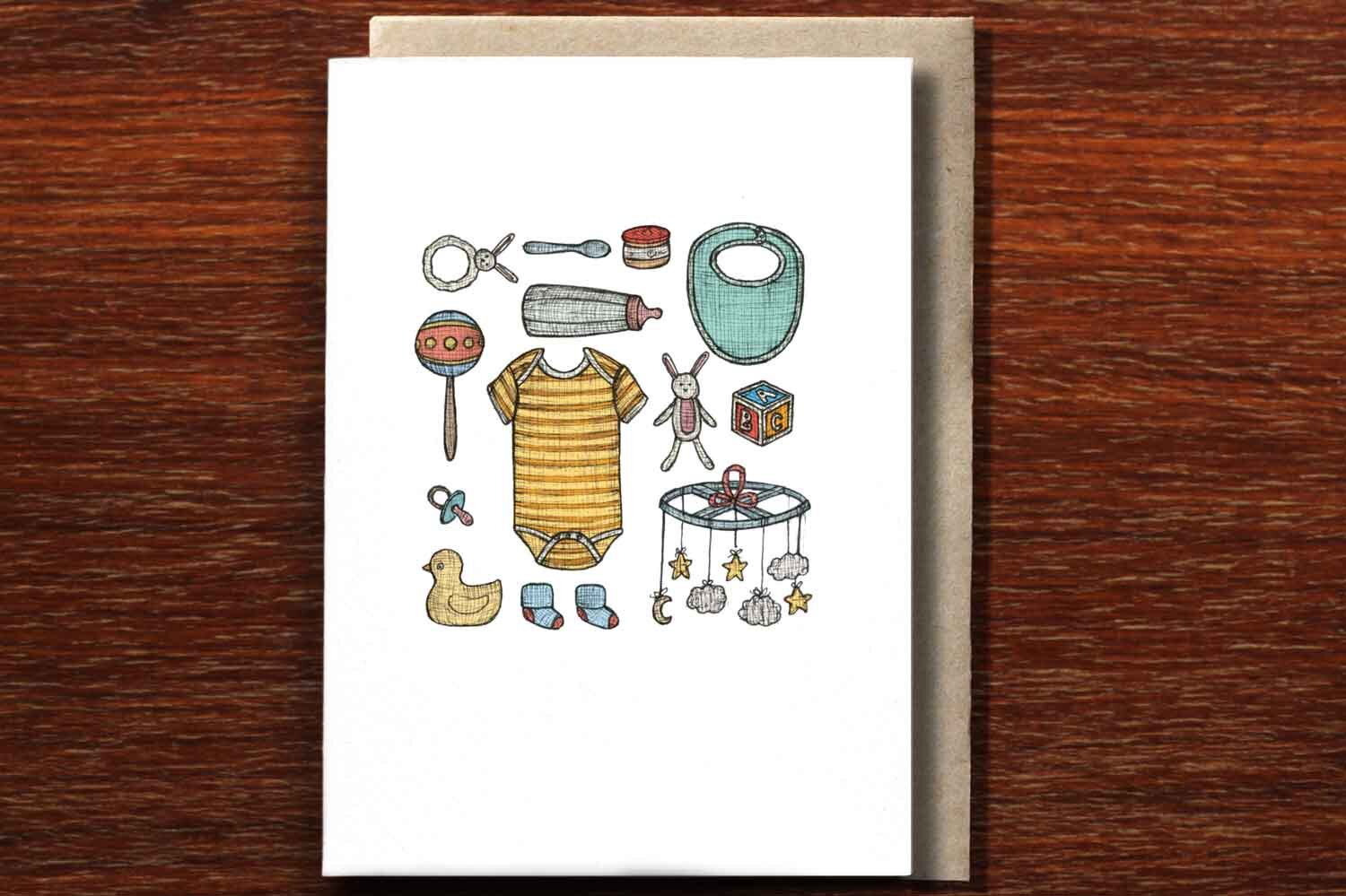 The Nonsense Maker - Greeting Card - Baby Keepsakes