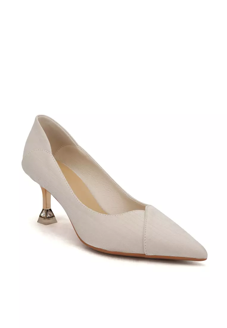 Twenty Eight Shoes 6.5CM Pointy Satin Pumps XJ998-16