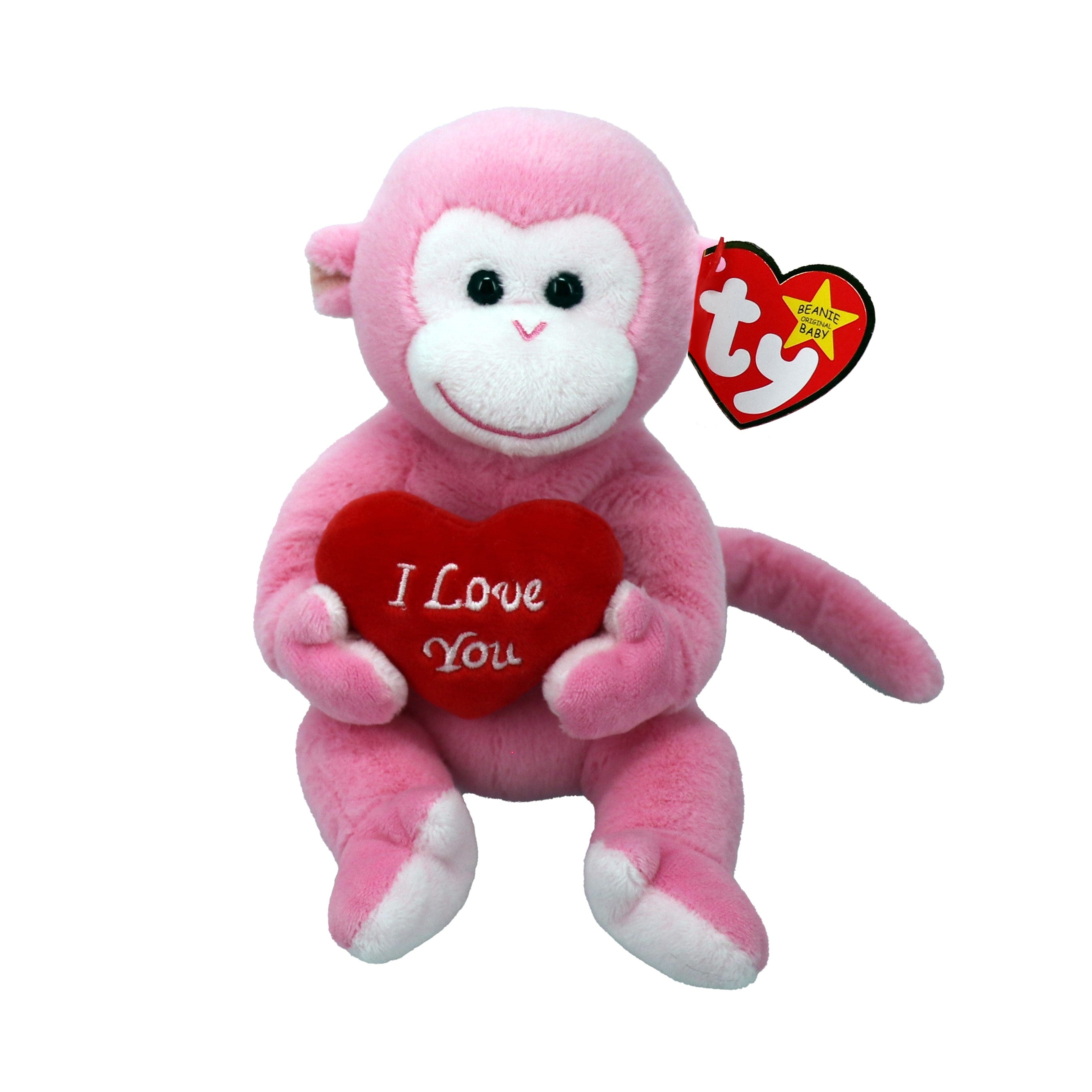 Ty Cherub the Pink Monkey Beanie Baby