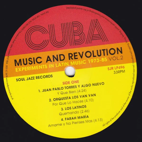 Various ~ Cuba: Music And Revolution (Culture Clash In Havana Cuba: Experiments In Latin Music 1973-85 Vol. 2)