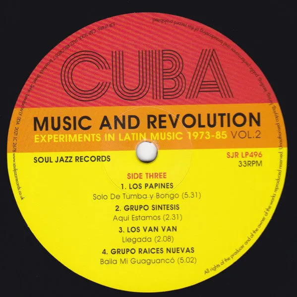 Various ~ Cuba: Music And Revolution (Culture Clash In Havana Cuba: Experiments In Latin Music 1973-85 Vol. 2)