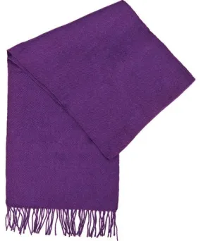 Venture Latin Women's Pink / Purple Baby Alpaca Purple Scarf