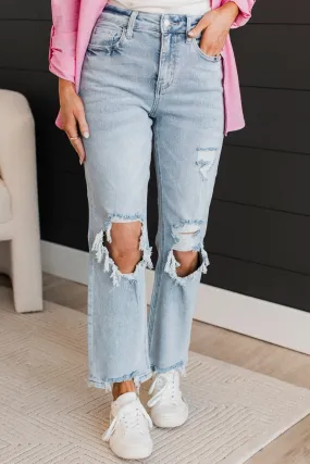 Vervet 90's Dad Jeans- Eliana Wash