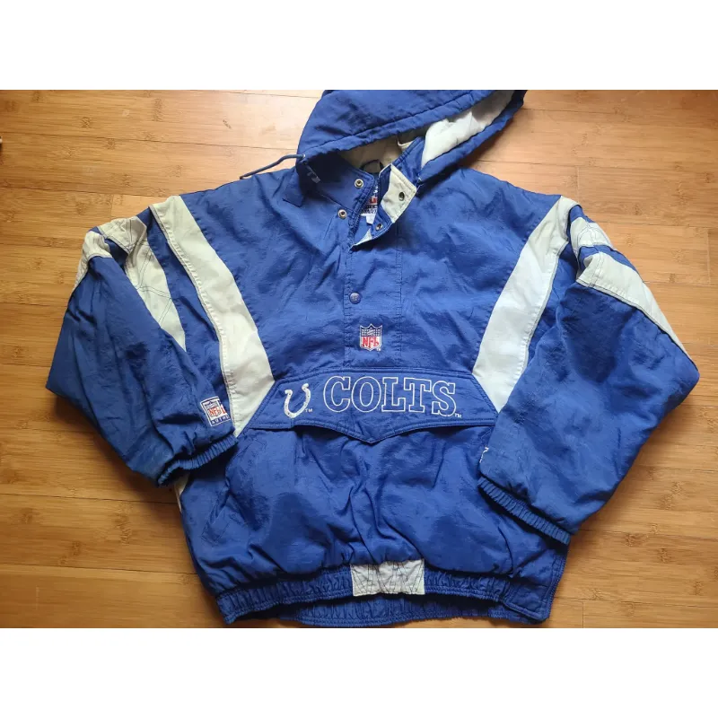 Vintage Indianapolis Colts Starter Jacket - William Jacket