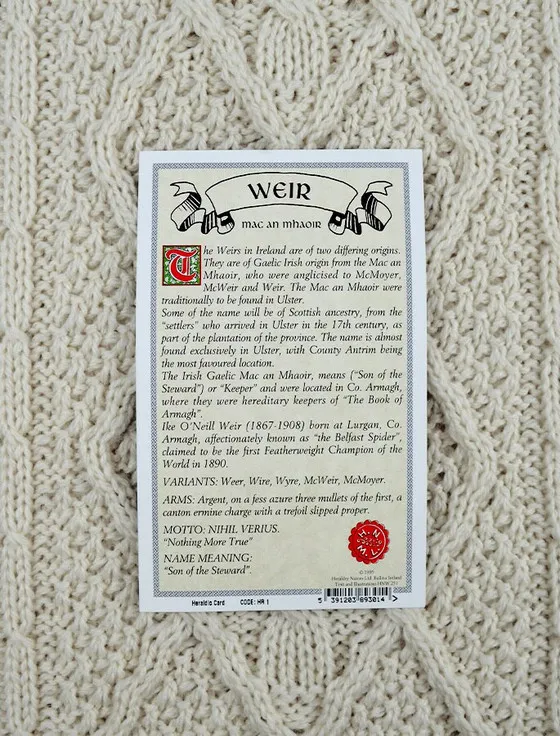 Weir Clan Scarf