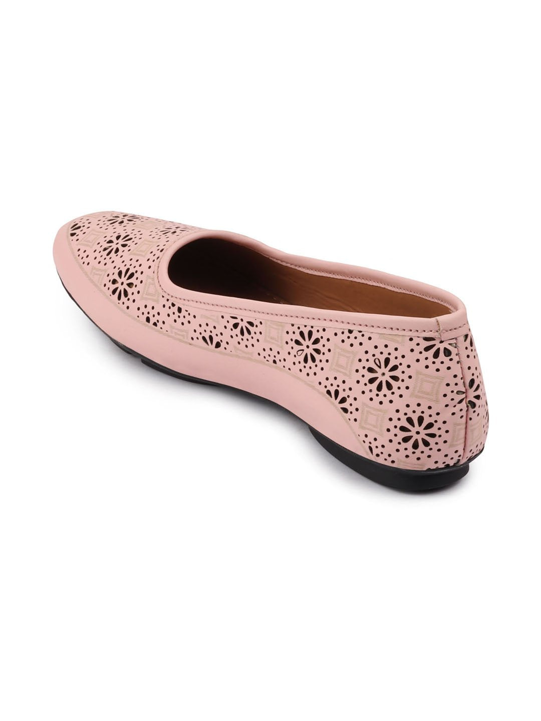 Women Pink Flat Slip On Ballerina