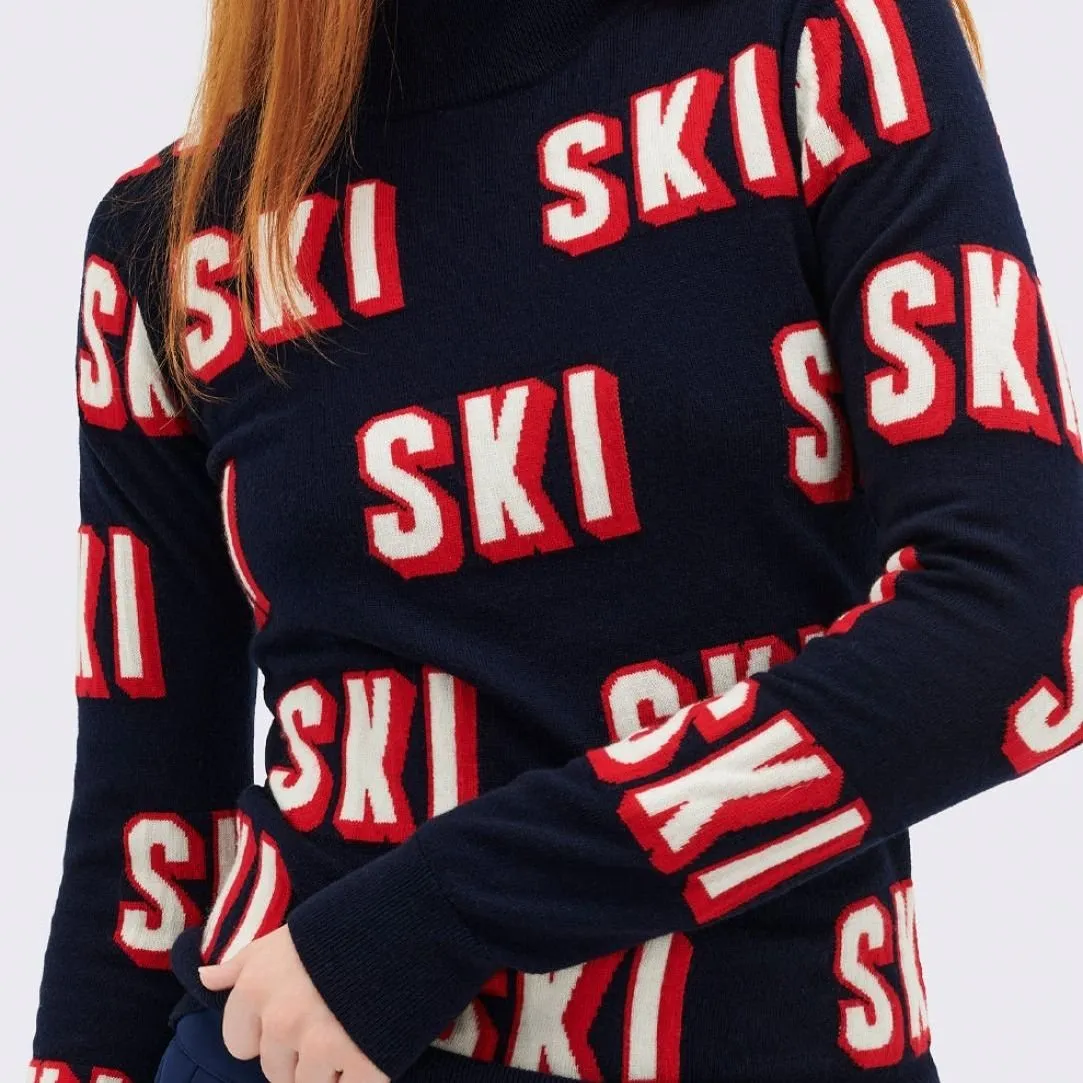 Womens 3D Wool Sweater