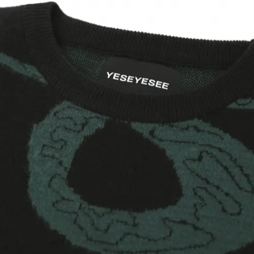 YESEYESEE  |Unisex Street Style Long Sleeves Logo Sweaters